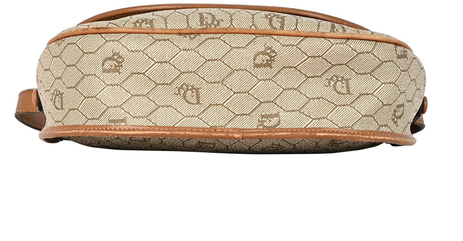 Honeycomb Crossbody, &pound;250, Handbags, Beige, PVC, Top view